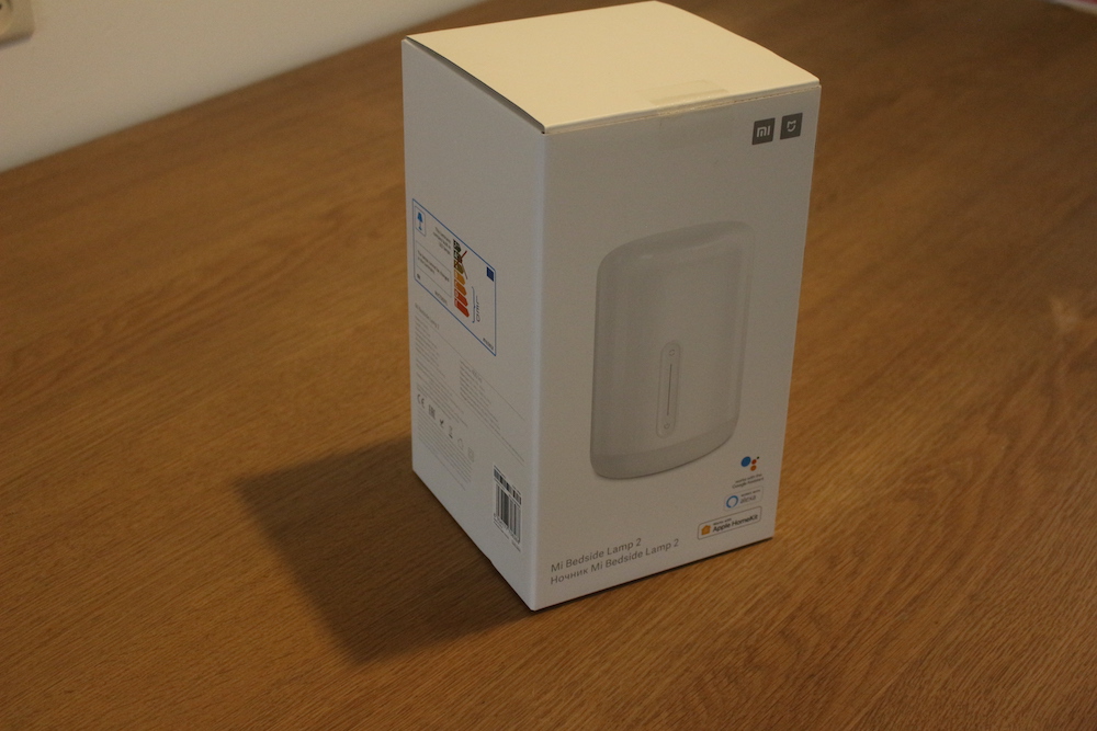 Front of the Xiaomi Mijia Bedside Lamp 2 box